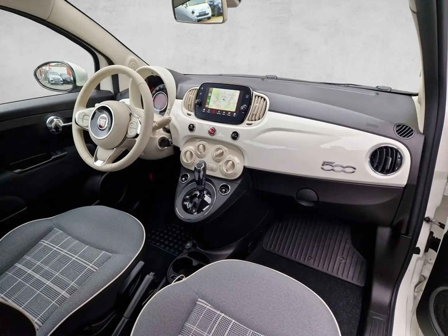 Fiat 500C 1.2 Dualogic Lounge Bianco - 1