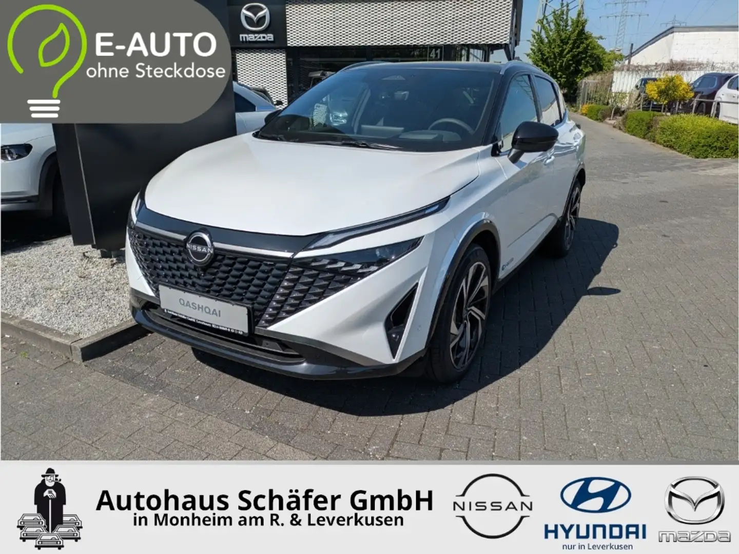 Nissan Qashqai TEKNA+ 1.5 VC-T e-POWER 2-Farben HUD Panorama Navi Белый - 1