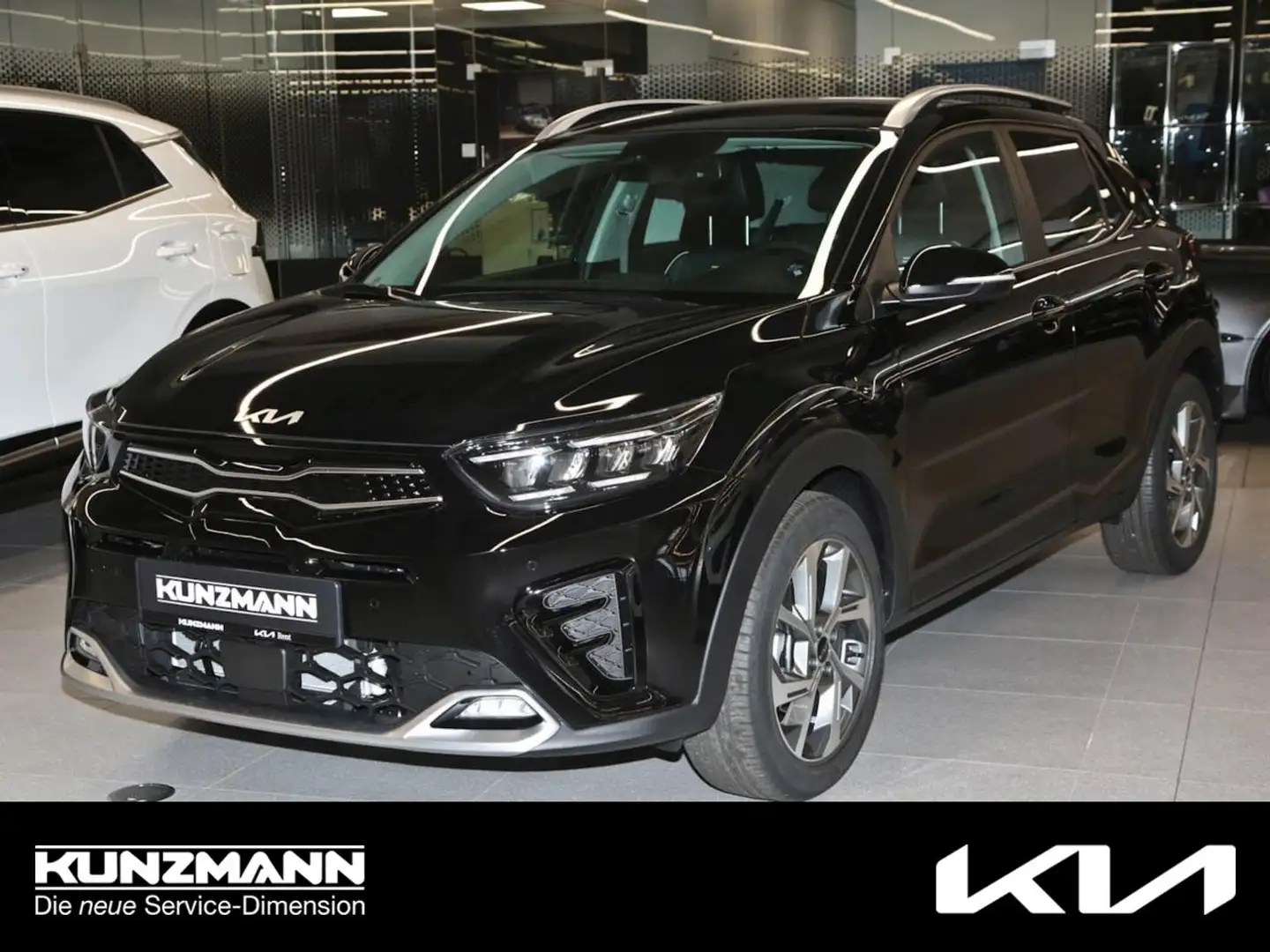 Kia Stonic 1.0T DCT GT-Line Navi Kamera Lenkradheizung Noir - 1