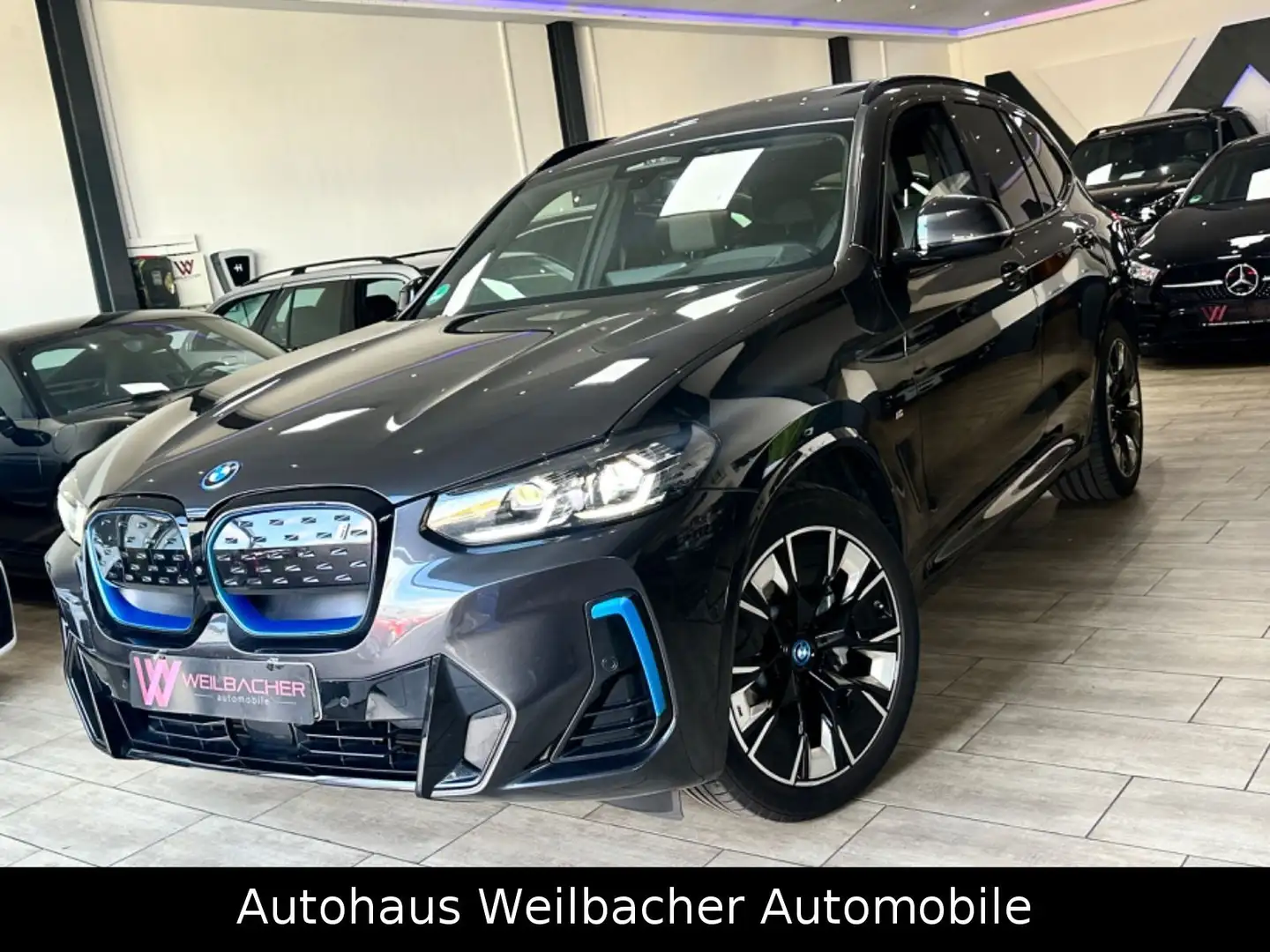 BMW iX3 Impressive * Panorama * AHK * Head-Up * 360* Gris - 1