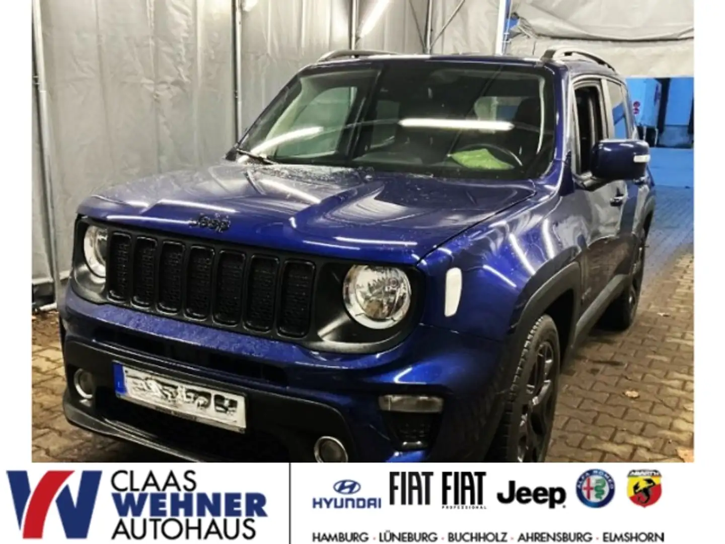 Jeep Renegade Limited FWD 1.3 T-GDI EU6d-T Navigations- & Sound- Blau - 1
