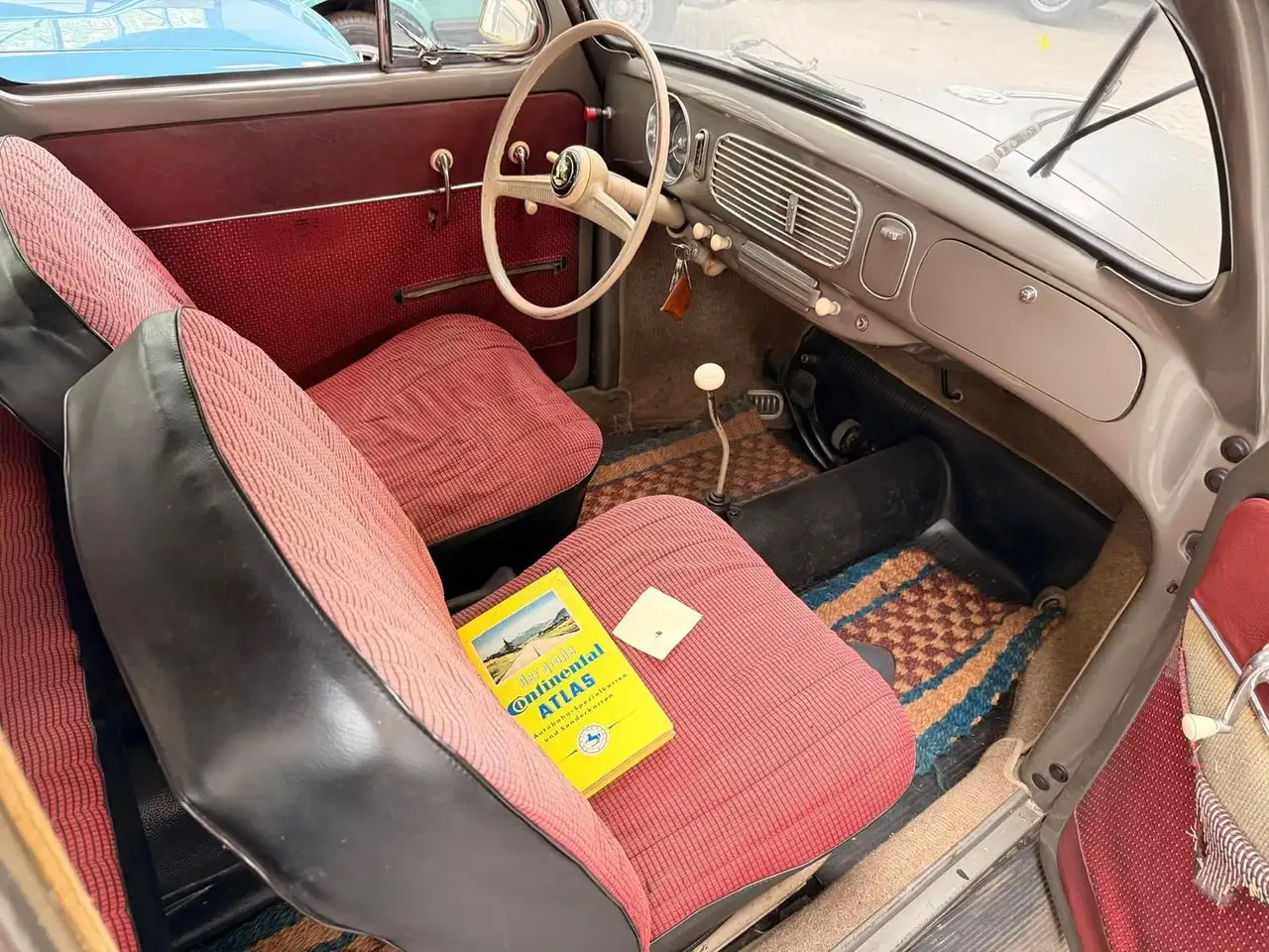 Volkswagen Käfer Ovali Faltdach aus Erstbesitz original Zus, foto 7
