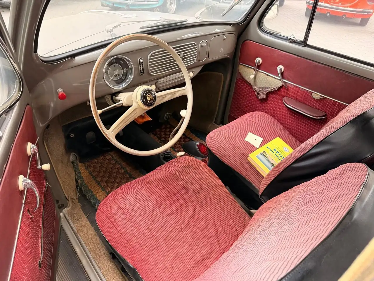 Volkswagen Käfer Ovali Faltdach aus Erstbesitz original Zus, foto 6