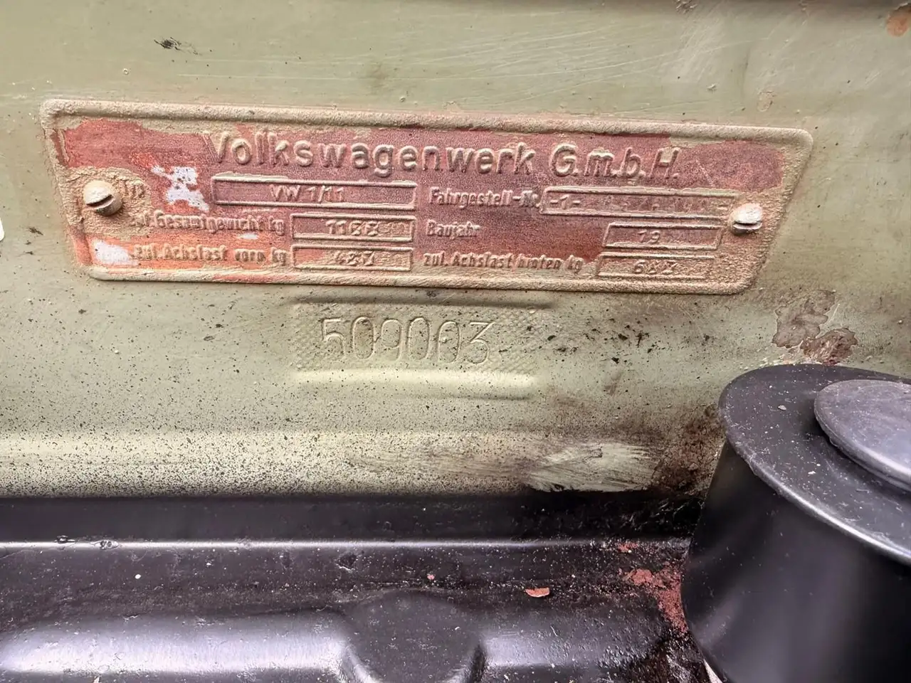 Volkswagen Käfer Ovali Faltdach aus Erstbesitz original Zus, foto 9