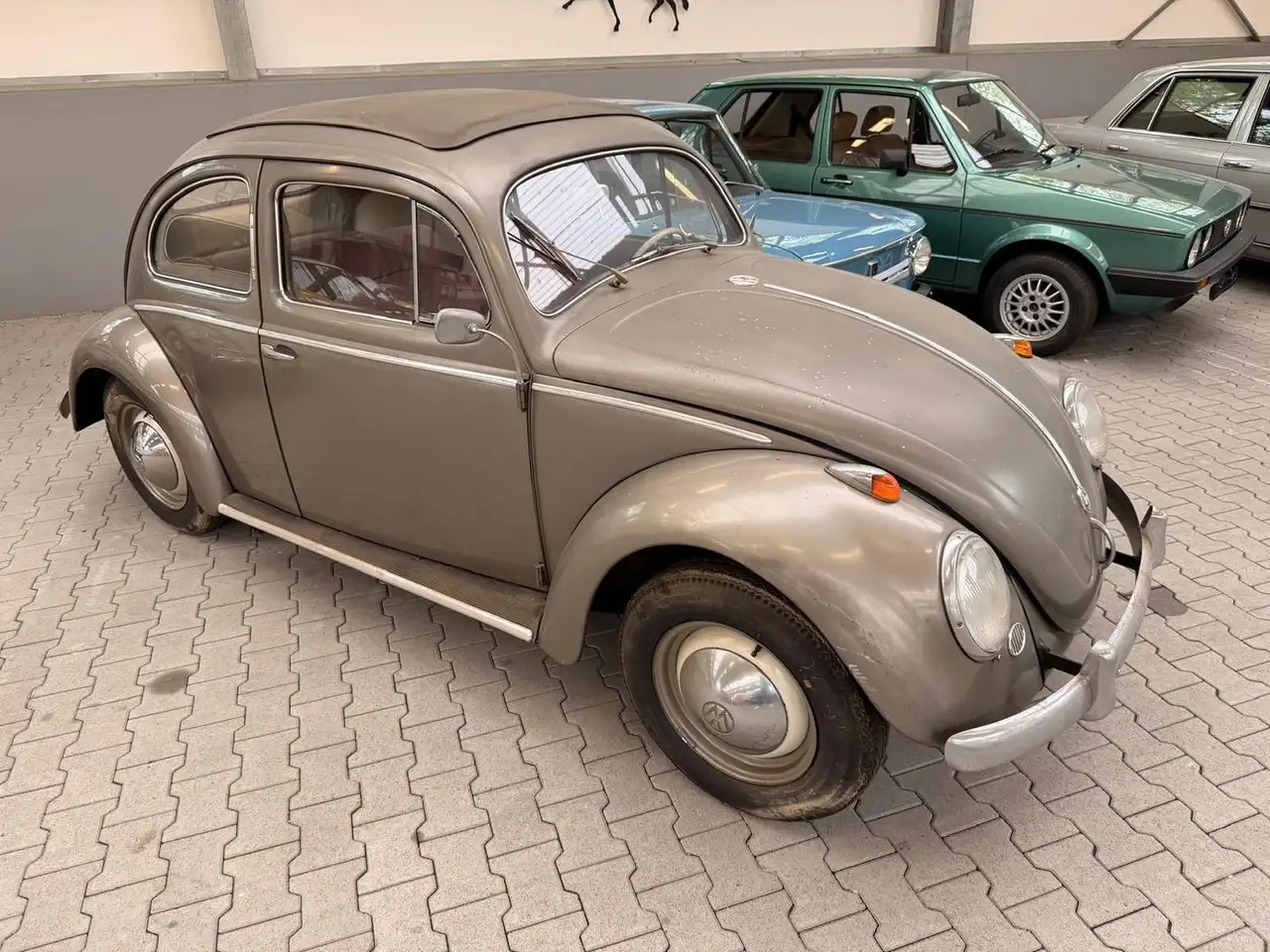 Volkswagen Käfer Ovali Faltdach aus Erstbesitz original Zus, foto 1