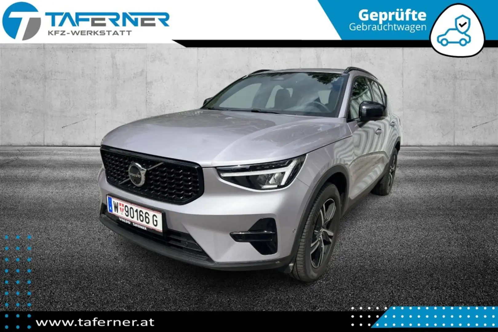 Volvo XC40 B3 A Plus Dark Silber - 1