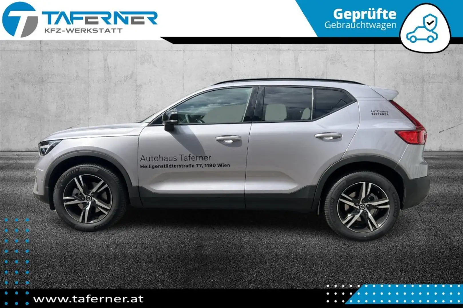 Volvo XC40 B3 A Plus Dark Silber - 2