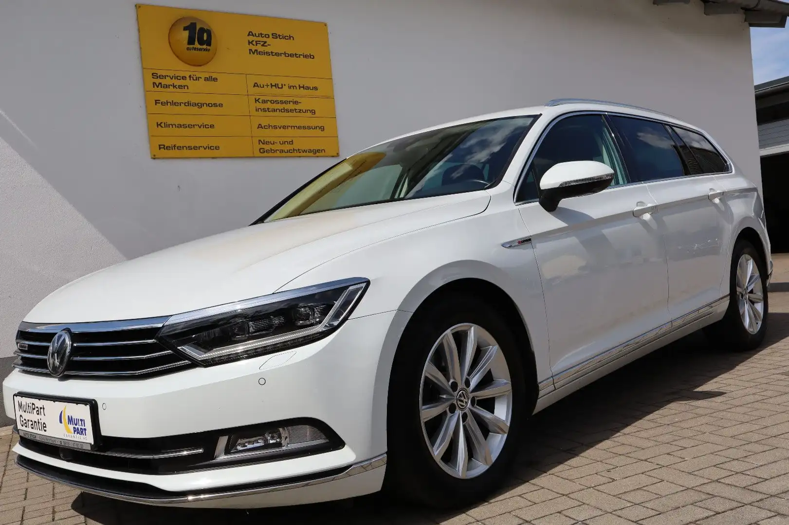 Volkswagen Passat Variant Highline R-Line  4Motion/LED/ACC Blanc - 1