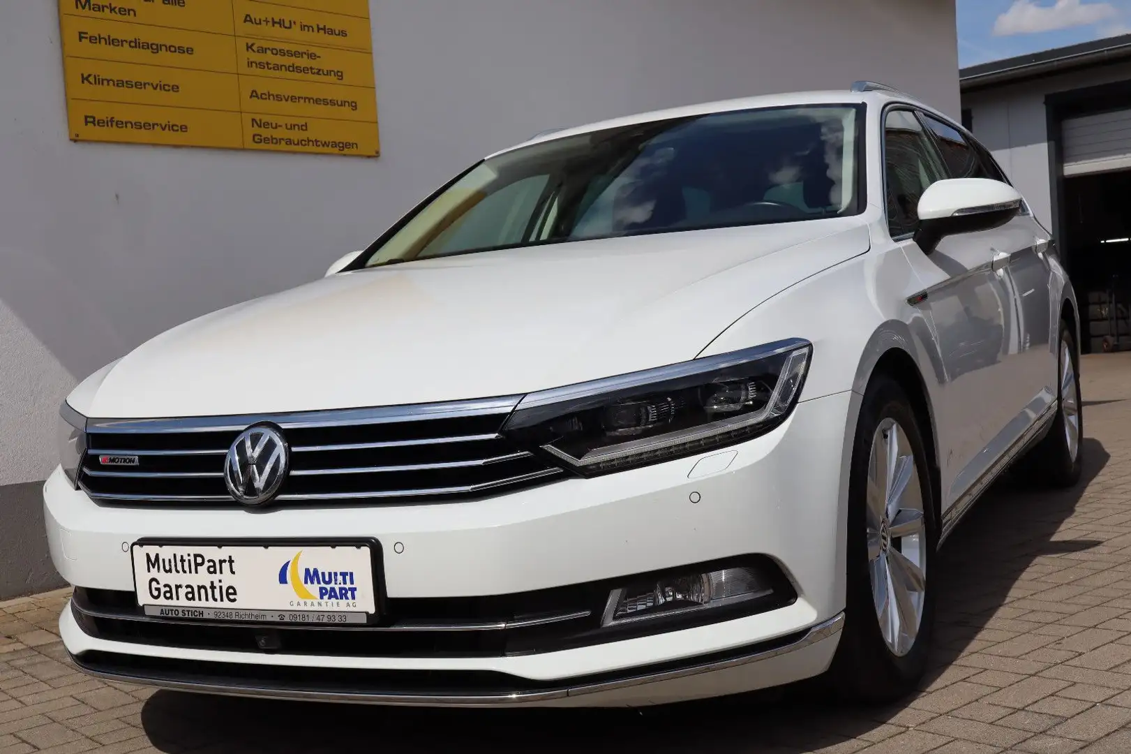 Volkswagen Passat Variant Highline R-Line  4Motion/LED/ACC Blanc - 2