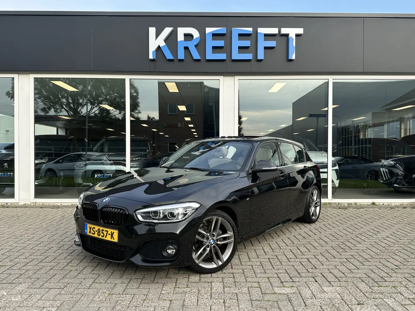 BMW 118 1-serie 118i High Executive Schuifdak | Leder Noir - 1