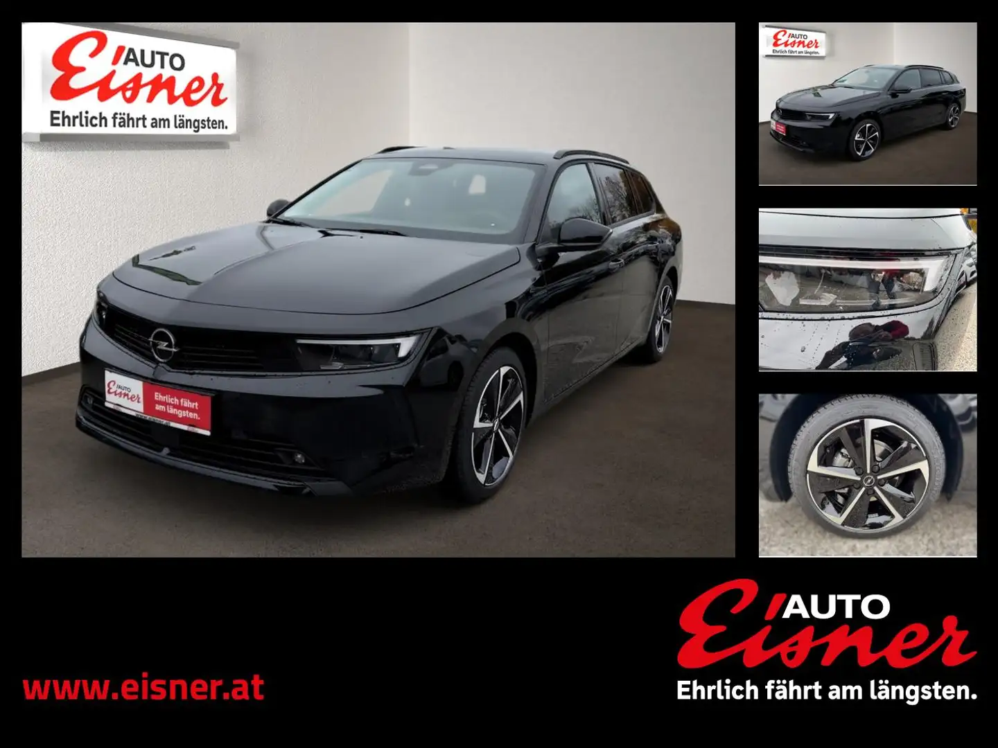 Opel Astra ST EDITION 1.2 Schwarz - 1