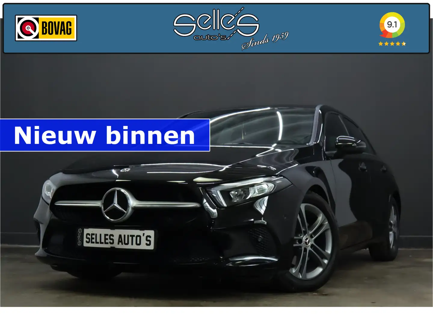 Mercedes-Benz A 180 d Applecarplay | Automaat | Camera Zwart - 1