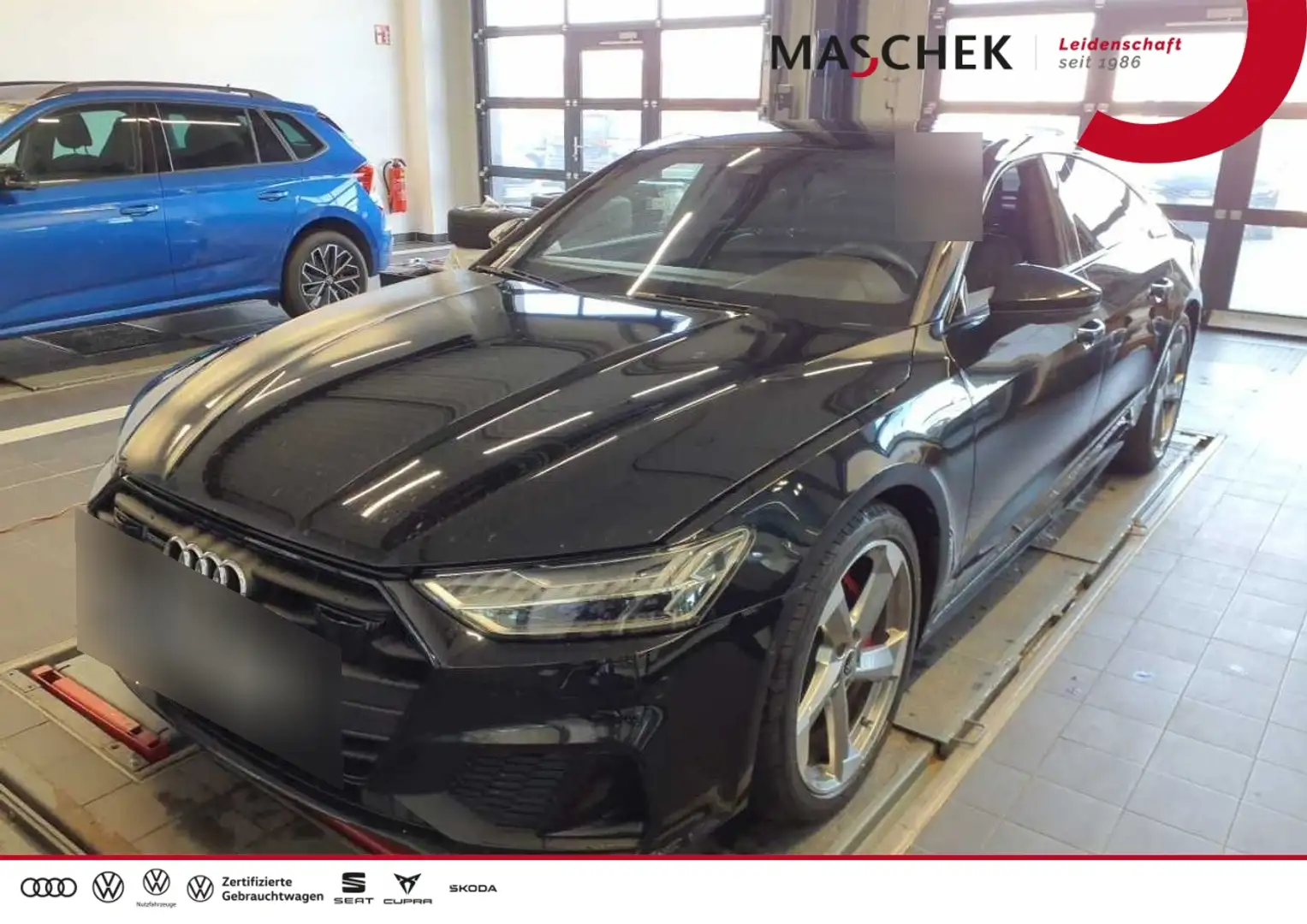 Audi A7 Sportback 55 TFSI e S line NP109t Pano B&OPrem Mas Noir - 1