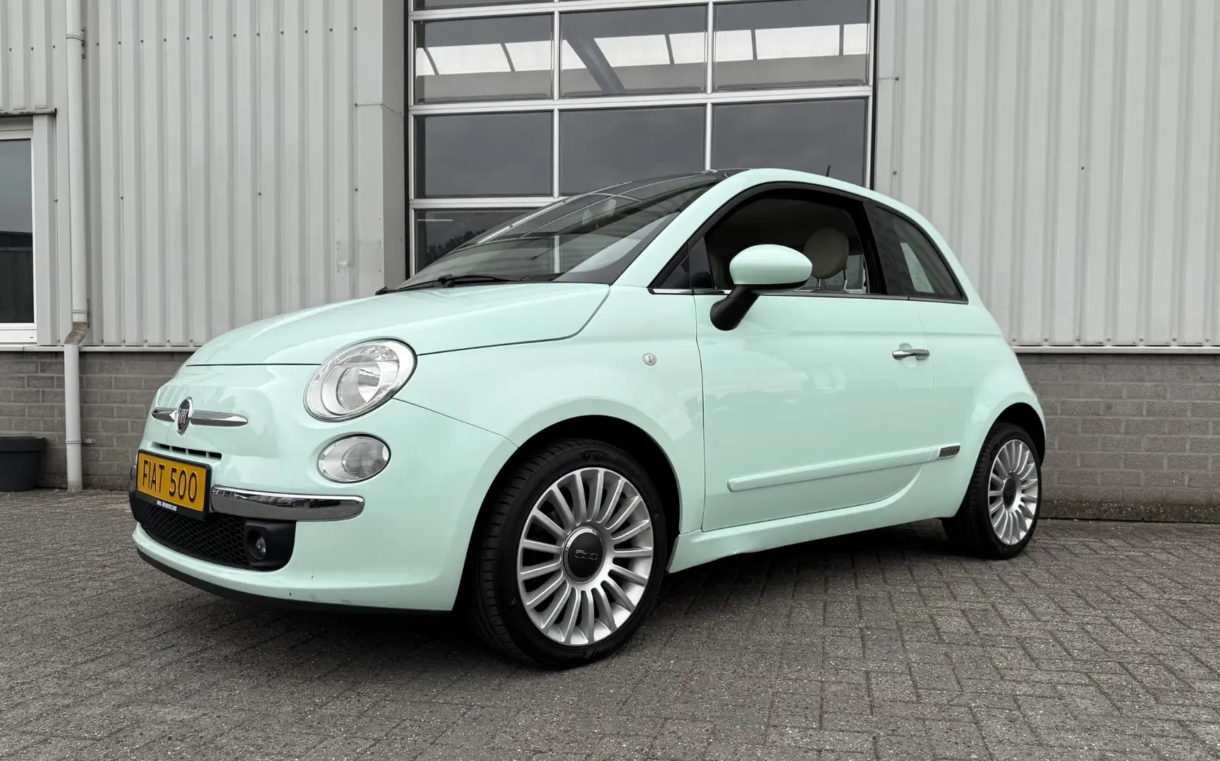 Fiat 500 1.2 Lounge Mintgroen Groen - 2