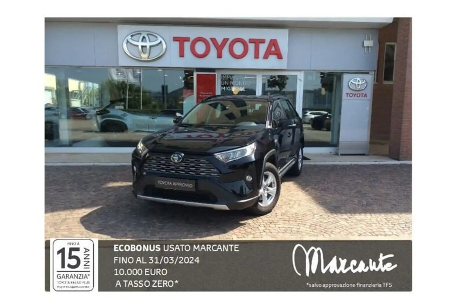 Toyota RAV 4 2.5 HV (218CV) E-CVT 2WD Active Zwart - 1