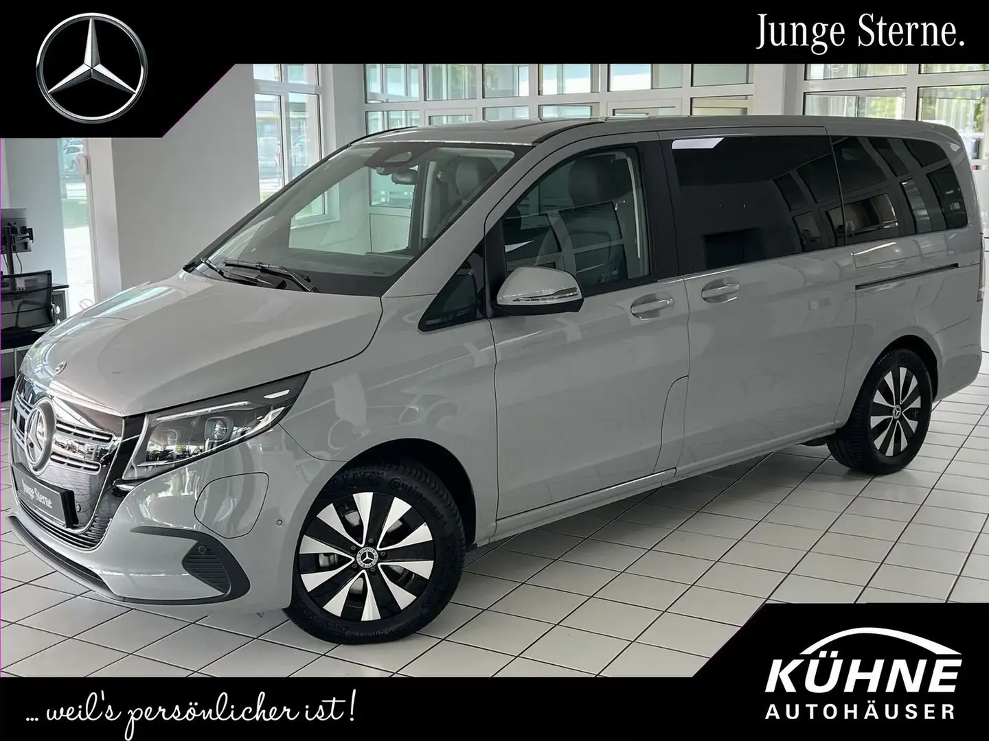 Mercedes-Benz EQV 300 300 Lang *Junge Sterne* +Wartungspaket !! Grijs - 1