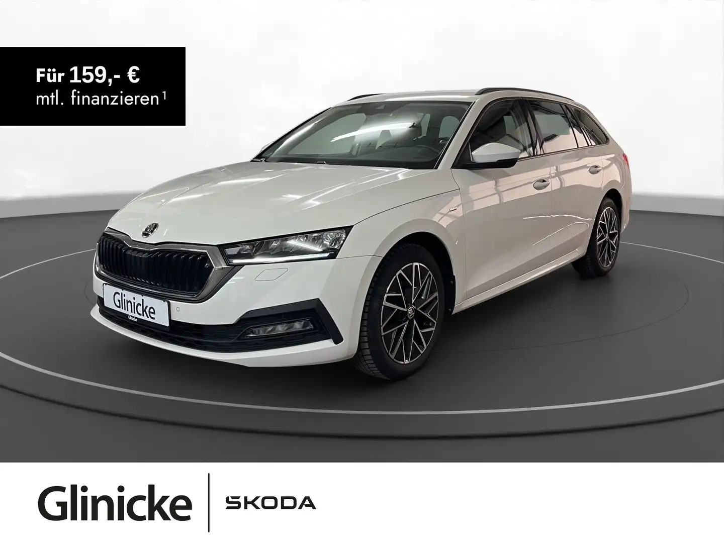 Skoda Octavia Combi 1.0 TSI Clever LED LM 17" PDC+RFK Bianco - 1