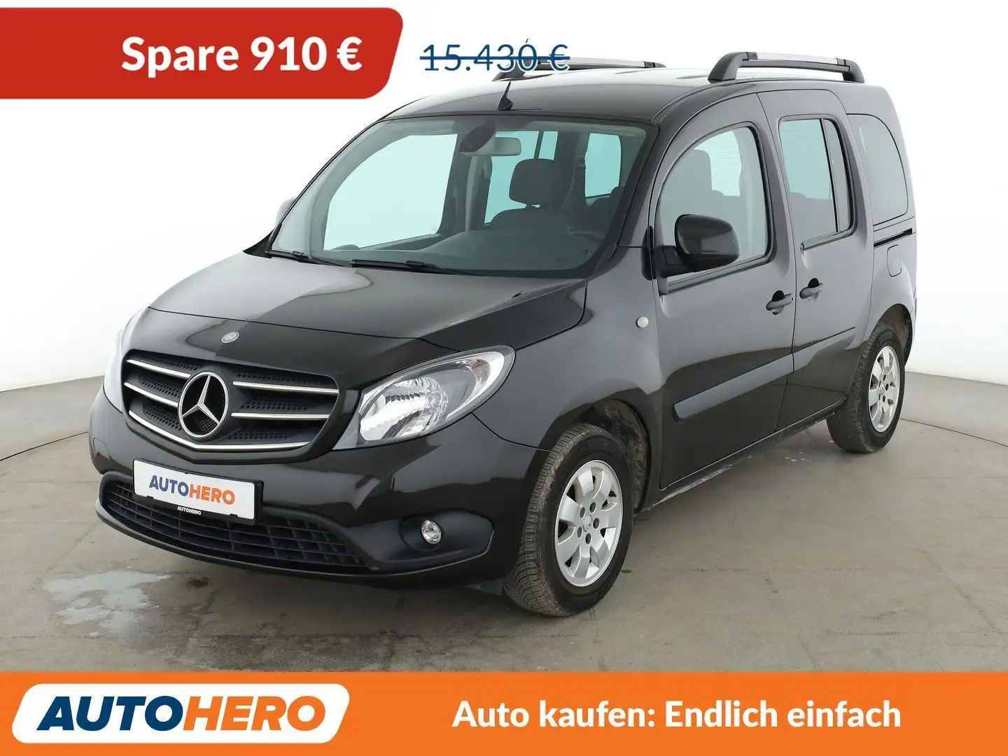 Mercedes-Benz Citan 112 Lang Tourer Edition Aut.*NAV*TEMPO*PDC*SHZ* Negro - 1