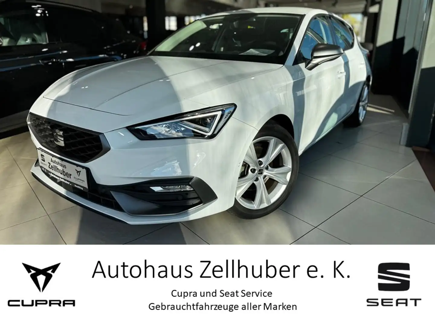 SEAT Leon 1.5 eTSI DSG FR *AHK*Assist XL*Full Link* Weiß - 1