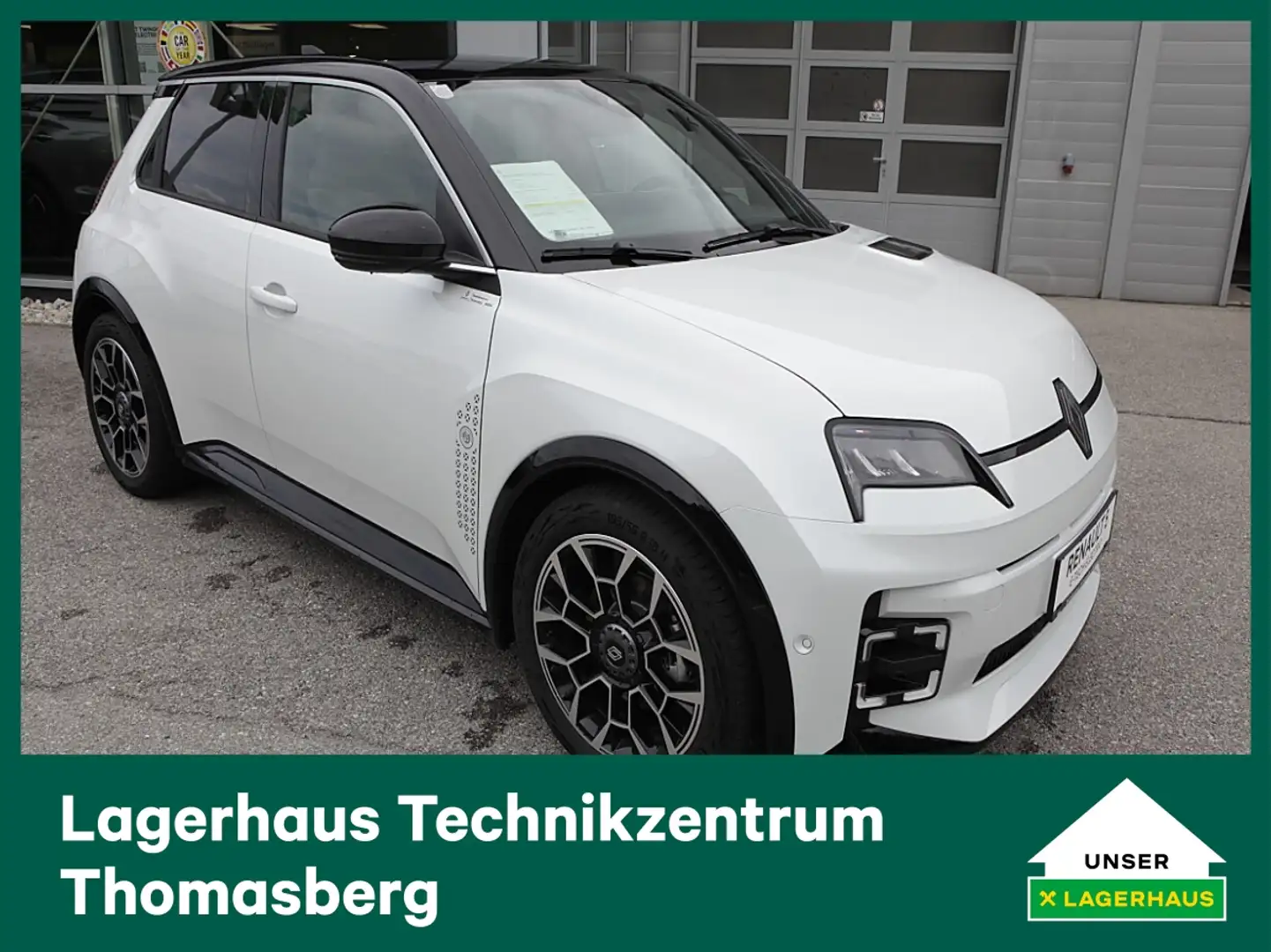 Renault R 5 R5 E-Tech 150 PS 52kWh Comfort Range Roland Garros Weiß - 1