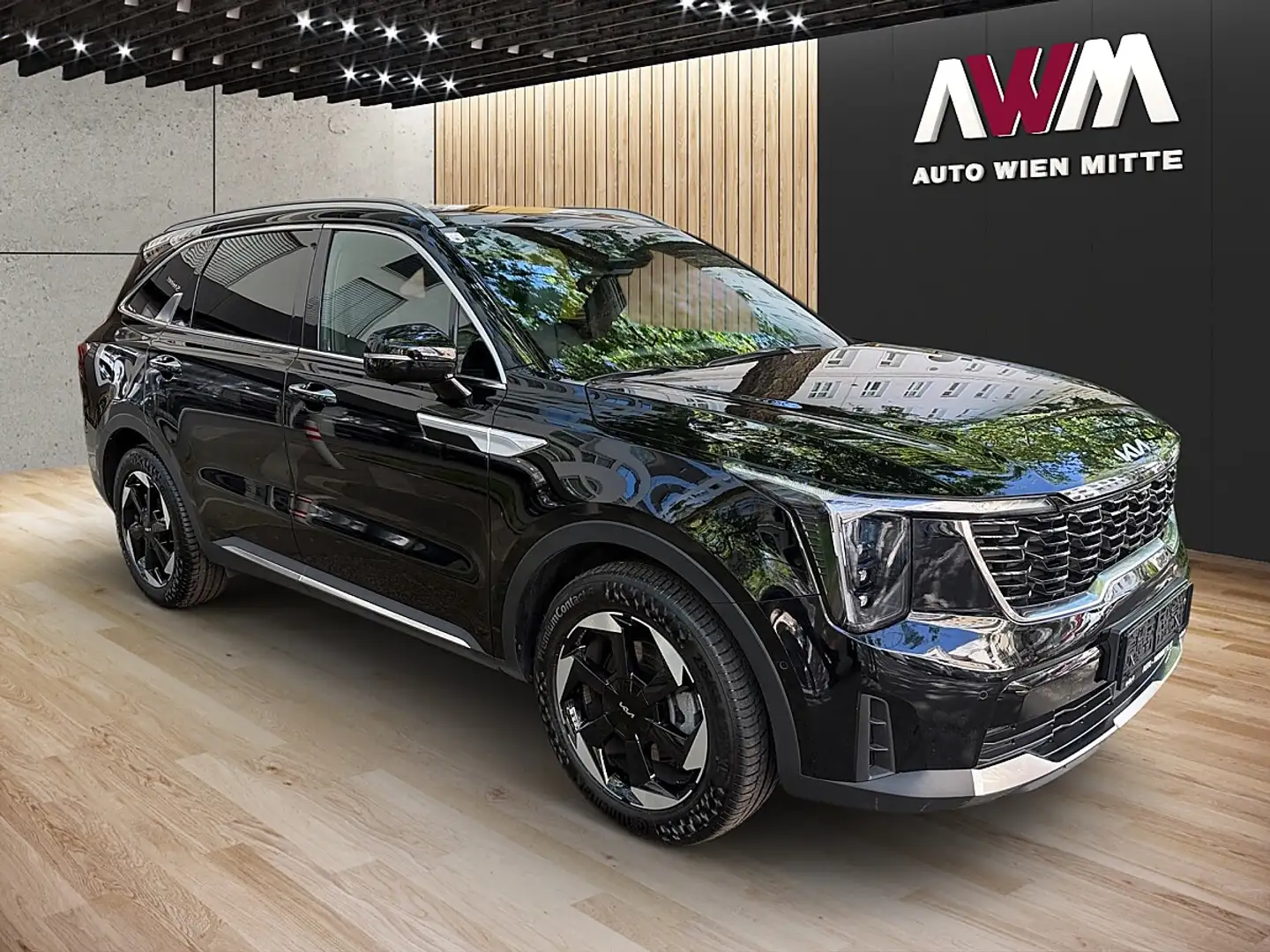 Kia Sorento 1,6 T-GDi Plug-In Hybrid GPF AWD Platin Aut. Schwarz - 2