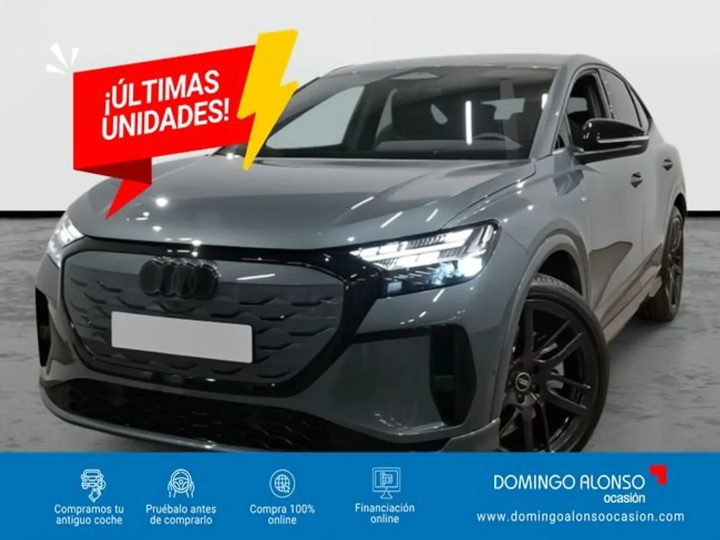 Audi Q4 e-tron Sportback S line 210 kW (285 CV) performance Verde - 1