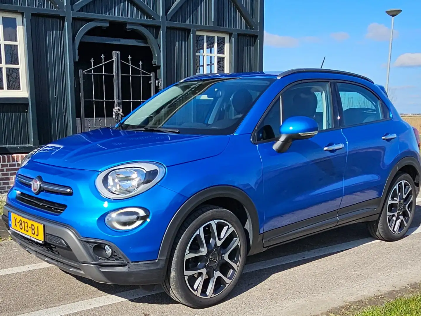 Fiat 500X 1.3 GSE Cross - AUTOMAAT!! Blauw - 1