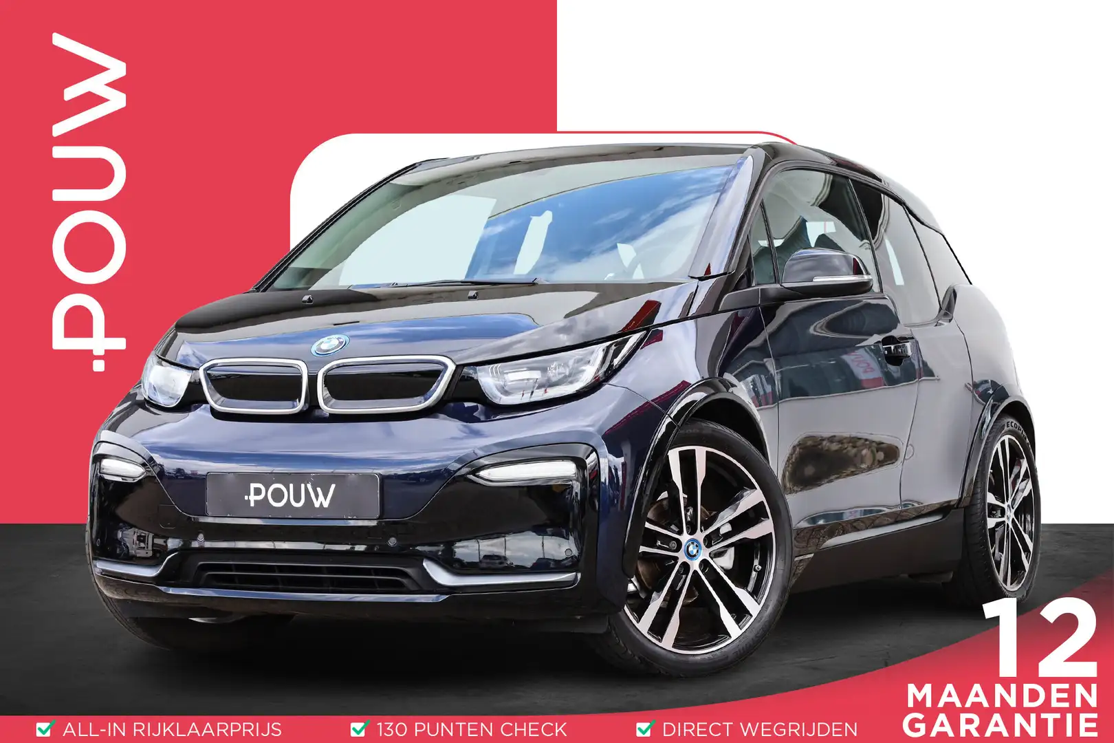 BMW i3 184pk S Executive Edition 120Ah 42 kWh | SoH 93% | Blauw - 1