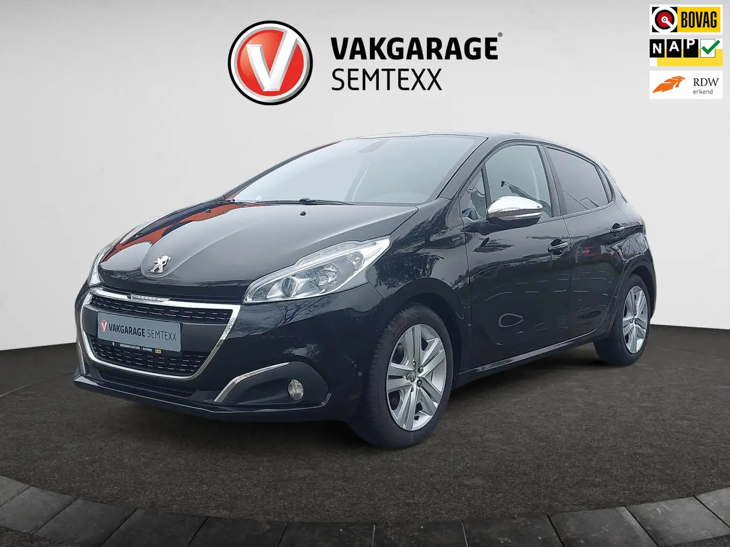 Peugeot 208 1.2 PureTech Signature | Org. NL | Airco | Navi | Noir - 1
