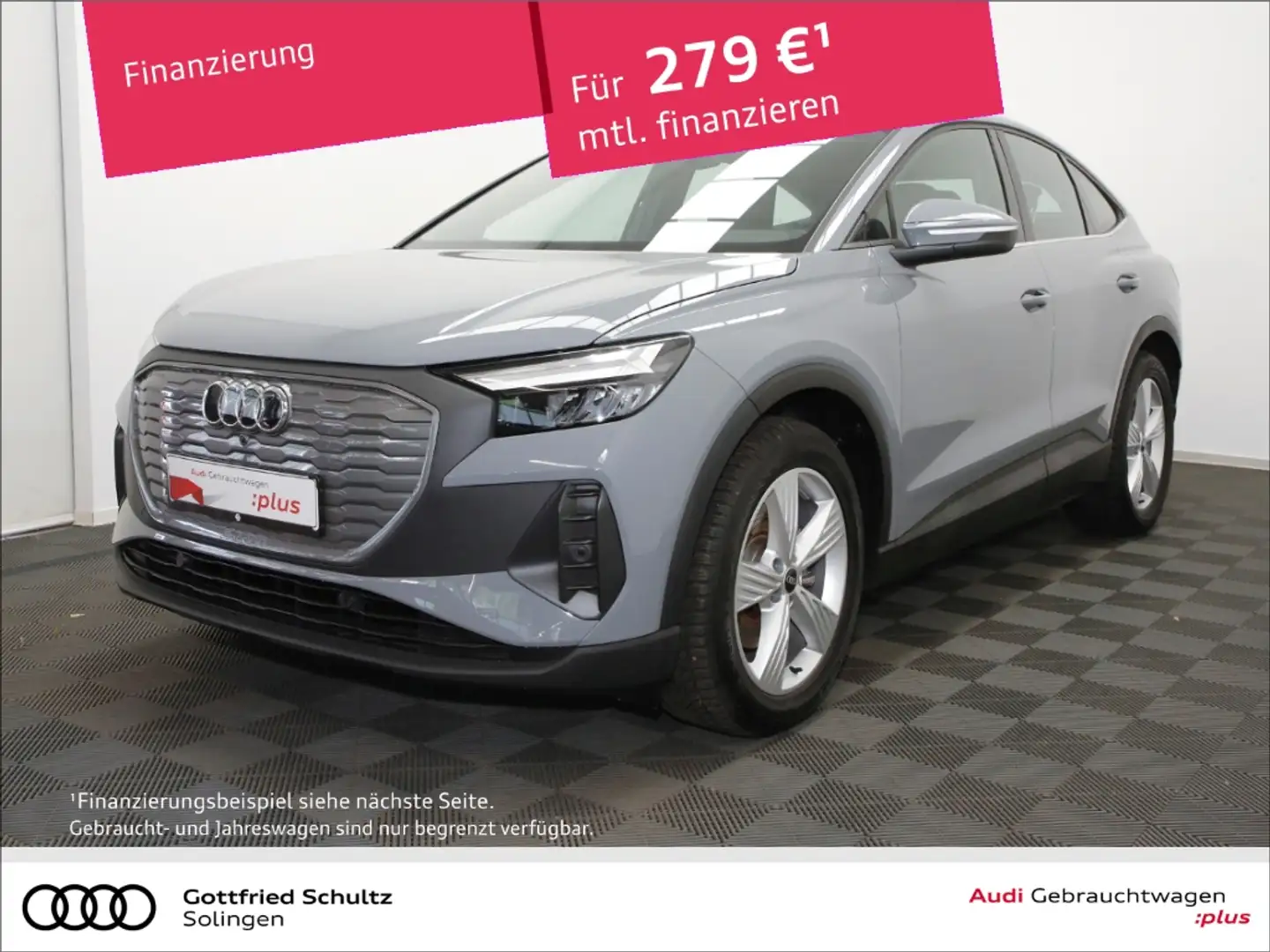 Audi Q4 e-tron Sportback 35 basis Grau - 1