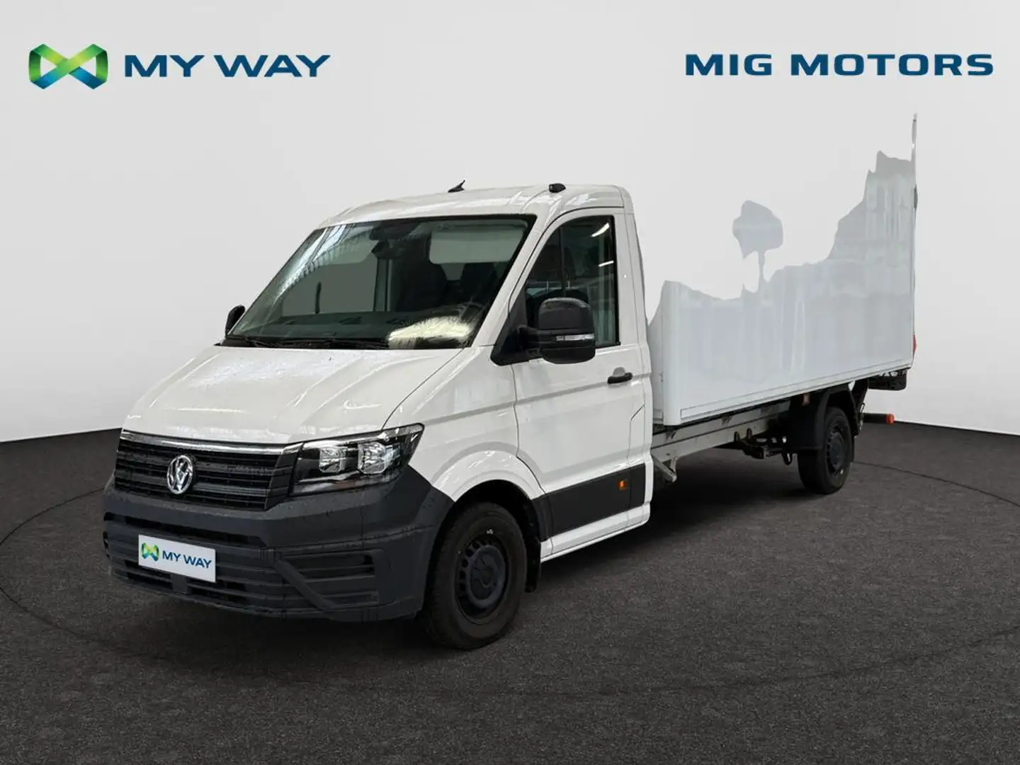 Volkswagen Crafter Crafter chassis enkele cabine L4 Crafter 35 Lang 2.0 TDI EURO VI-e SCR FWD BMT BVM6 140pk (103KW) Blanc - 1