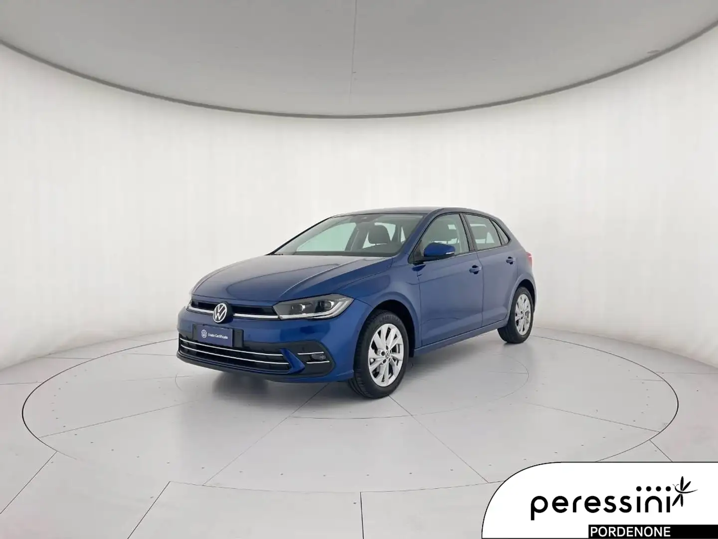 Volkswagen Polo 1.0 TSI STYLE 95 CV Blauw - 1