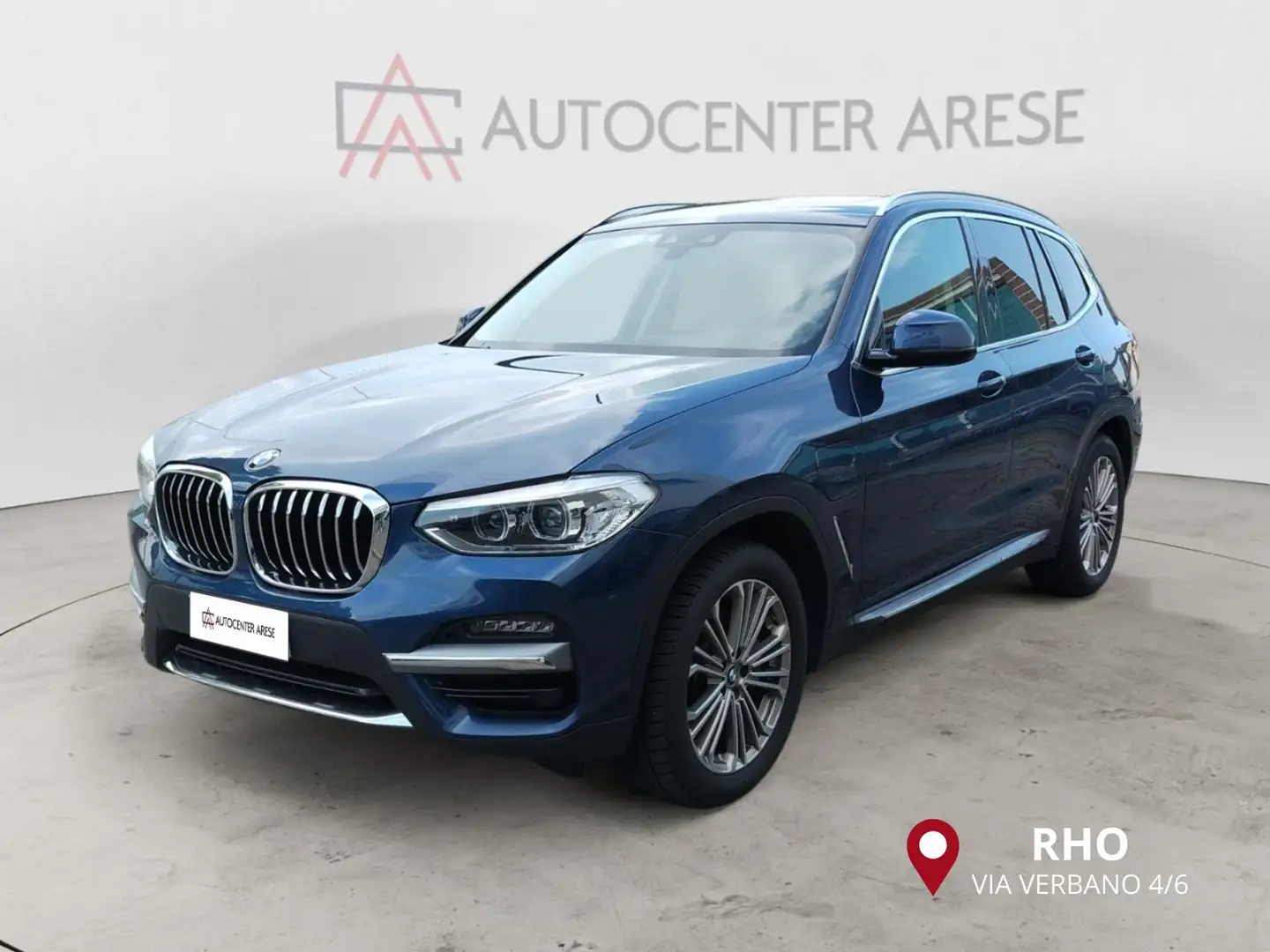 BMW X3 xDrive30e Luxury TETTO Blu/Azzurro - 1