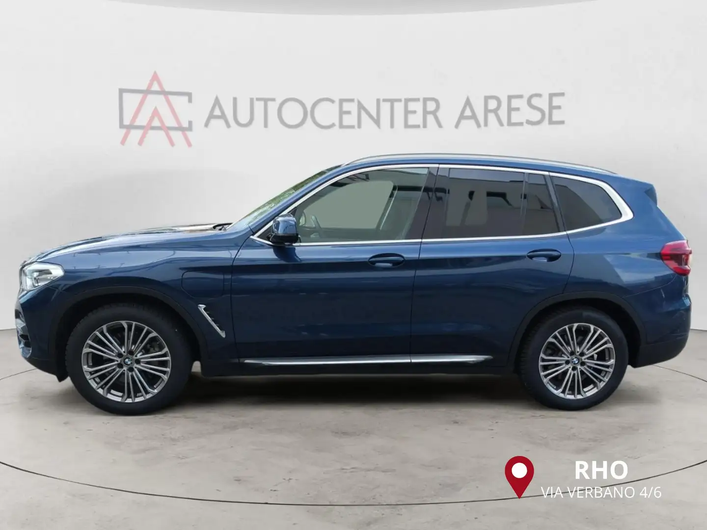 BMW X3 xDrive30e Luxury TETTO Blu/Azzurro - 2