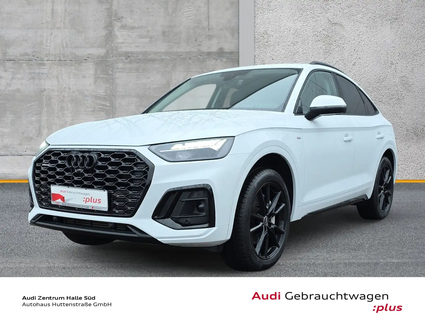 Audi Q5 Sportback 50 TFSIe qu S line Navi LED ACC Virtu... White - 1