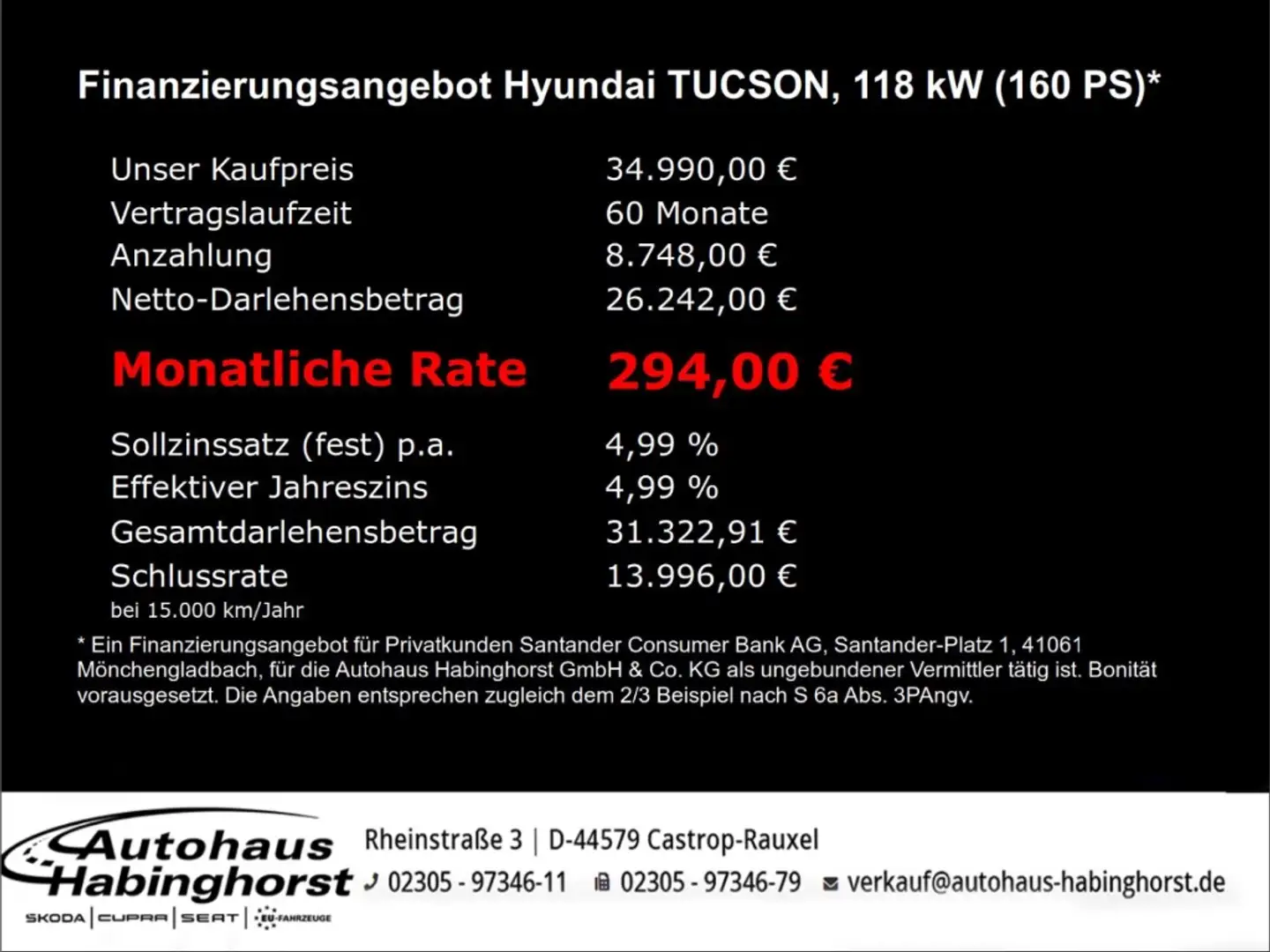 Hyundai TUCSON 1.6 T-GDI mHEV 48V DCT N-Line Navi LED DAB Grau - 2