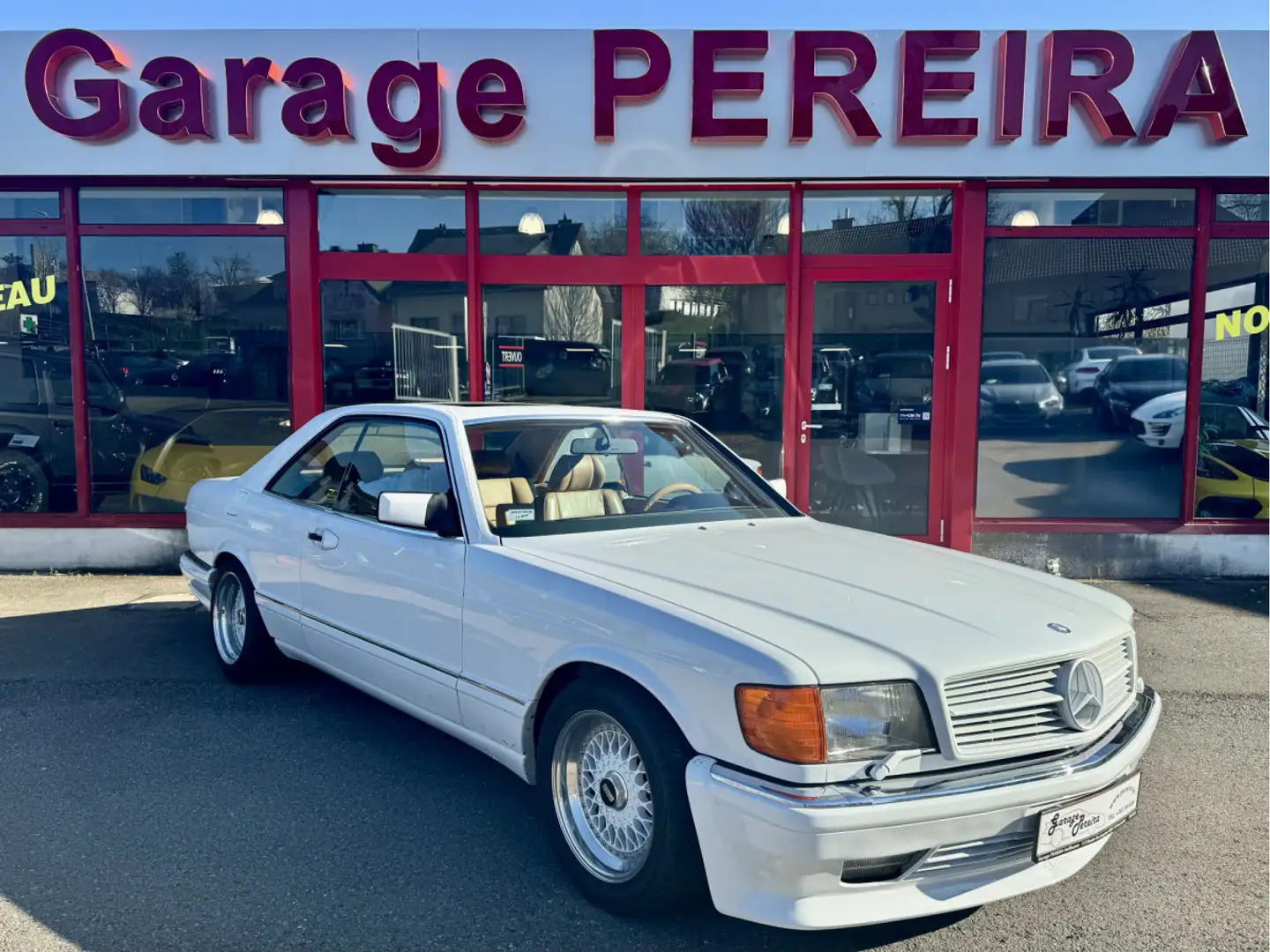 Mercedes-Benz 500 SEC V8 AMG PANO CUIR Alb - 1