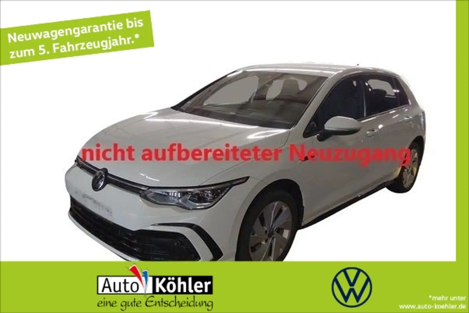 Volkswagen Golf R-Line TDi DSG Navigation Discover Pro KAM Weiß - 1