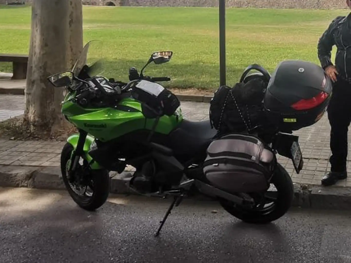 Kawasaki Versys 650 Зелёный - 1