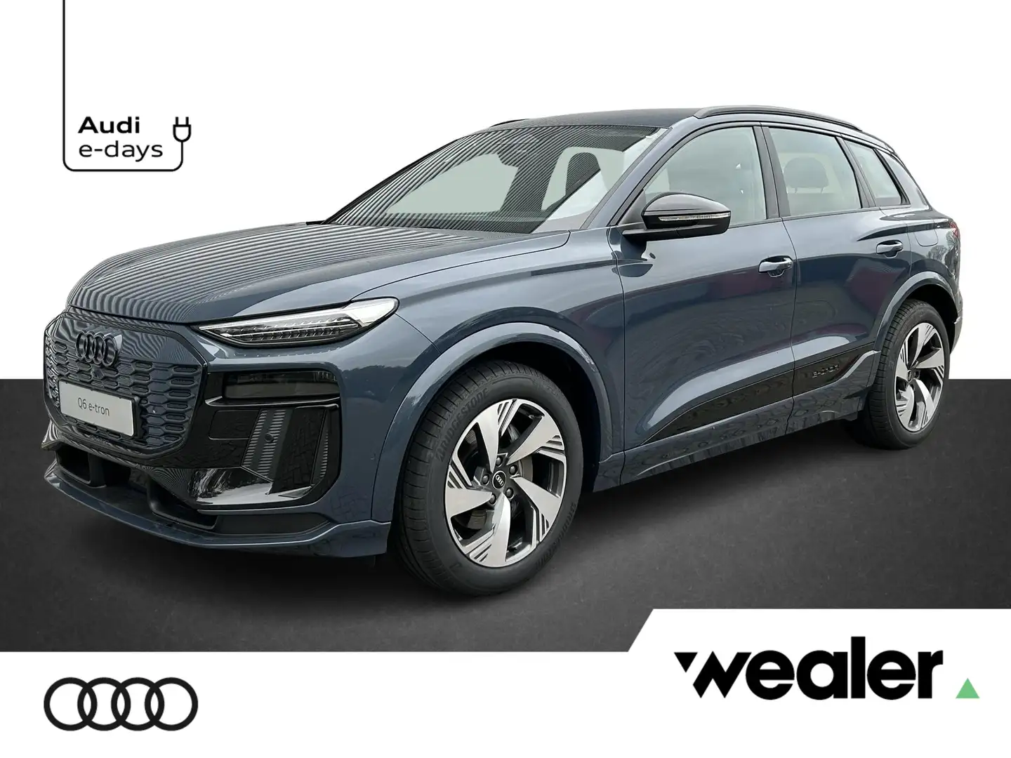 Audi Q6 e-tron S edition (B1) e-tron perf 225kW/306pk 100K Blauw - 1