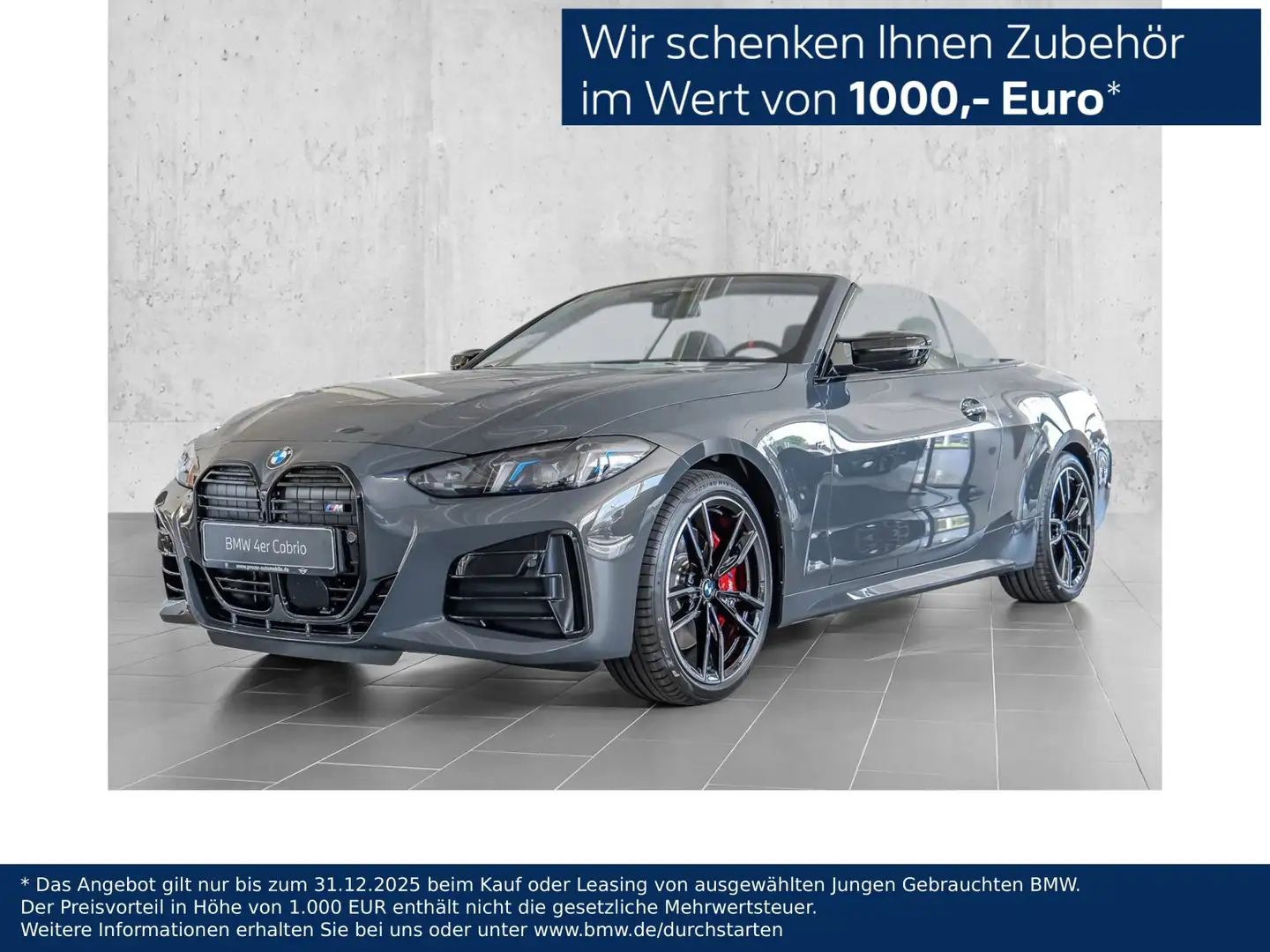 BMW 440 M440i xDrive MSportPro AHK HuD DAPro Sitzbel H/K Grijs - 1