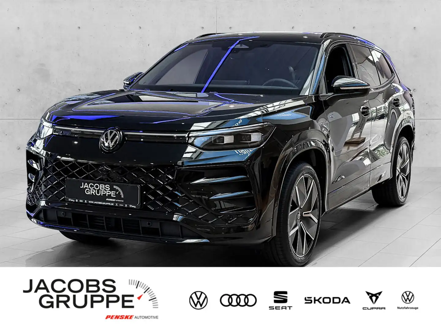 Volkswagen Tayron R-Line 2,0 l TDI 4M AHK/Matrix/Pano/BlackStyle Schwarz - 1