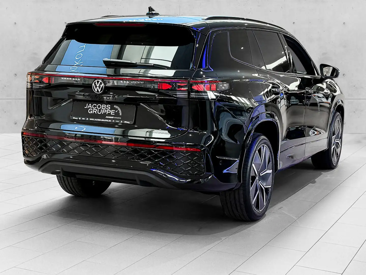 Volkswagen Tayron R-Line 2,0 l TDI 4M AHK/Matrix/Pano/BlackStyle Schwarz - 2