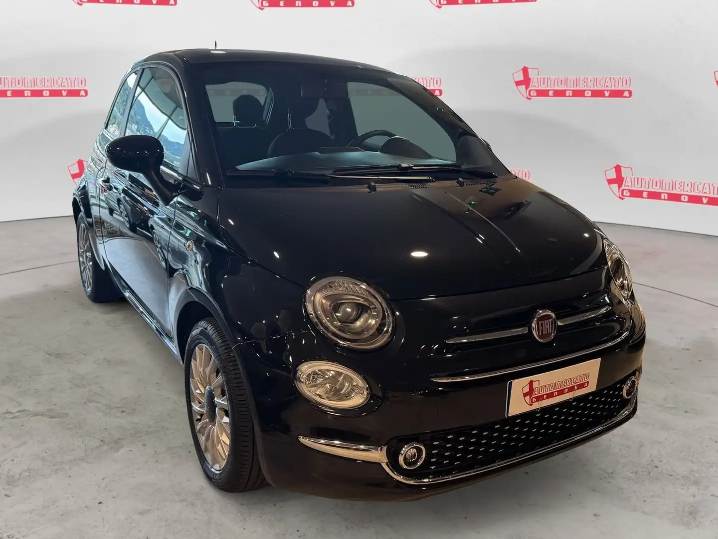 Fiat 500 500 1.0 Hybrid Dolcevita Schwarz - 2
