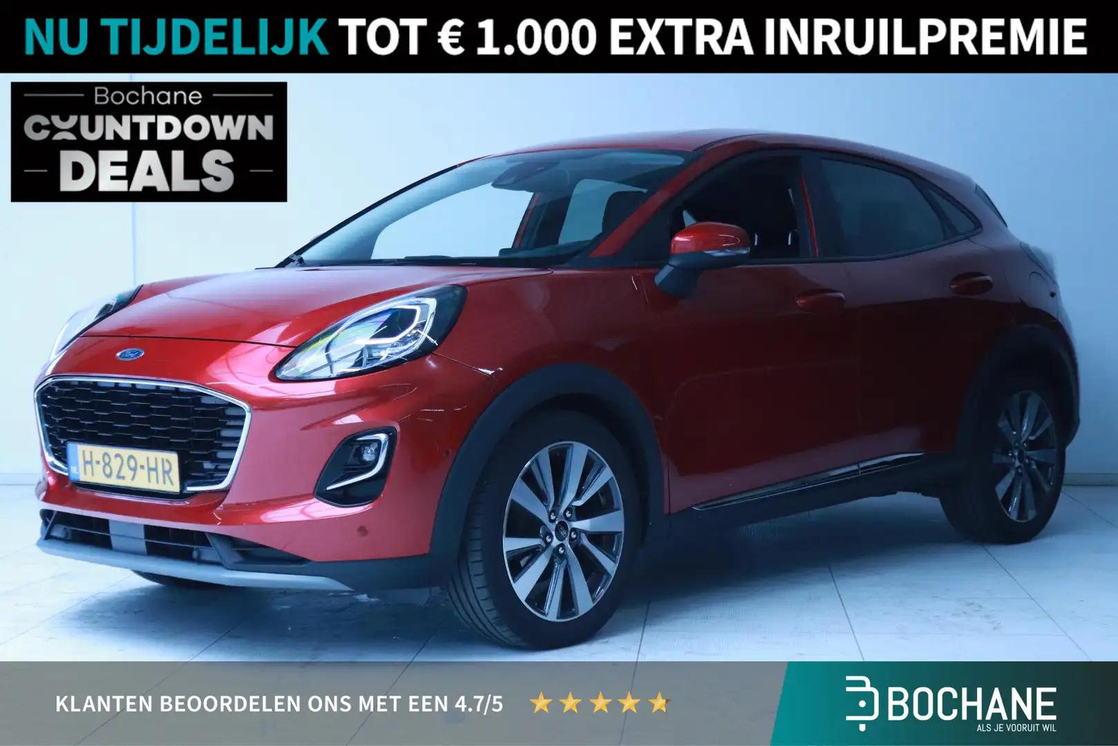 Ford Puma 1.0 EcoBoost Hybrid Titanium X First Edition | Nav Rouge - 1