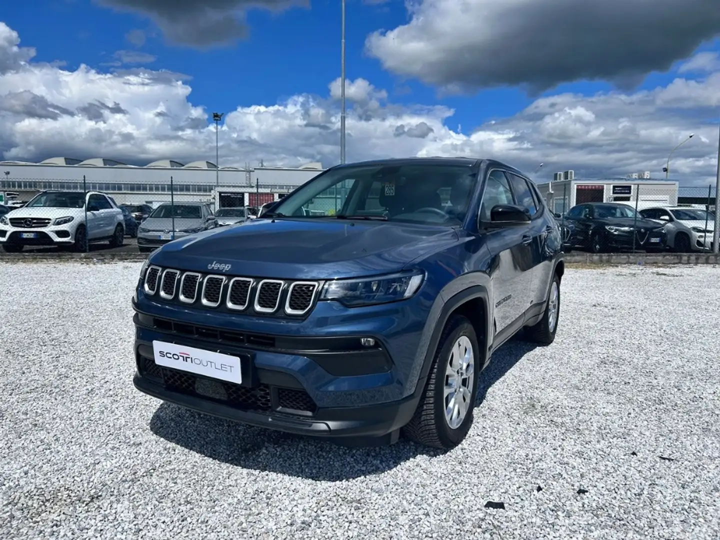 Jeep Compass 1.3 Turbo T4 Longitude Azul - 1