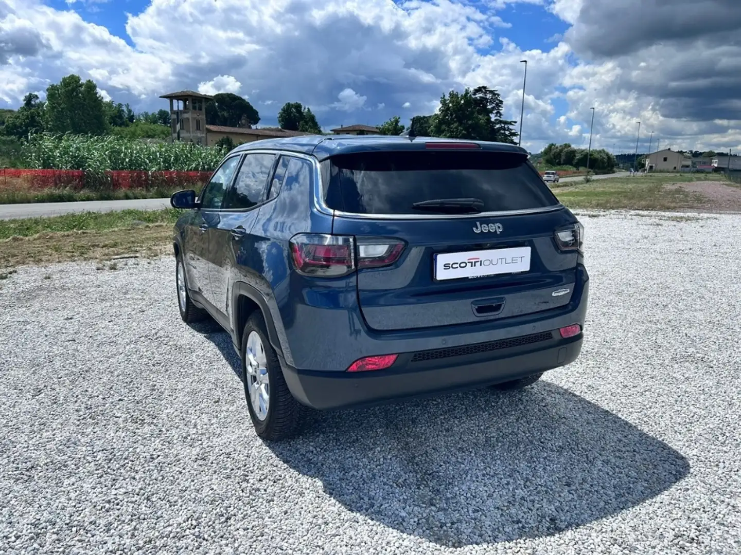 Jeep Compass 1.3 Turbo T4 Longitude Azul - 2
