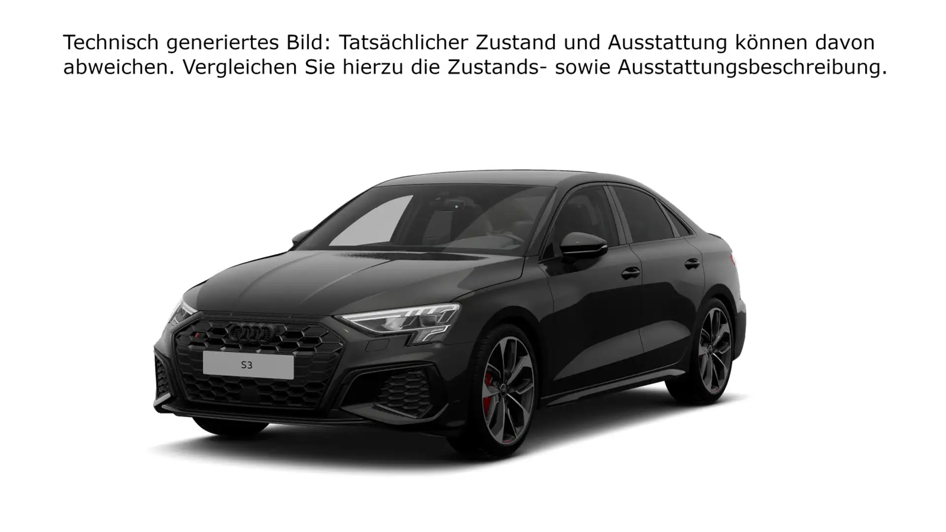 Audi S3 B&O Leder Keyless Navi Virtual ACC Schwarz - 2
