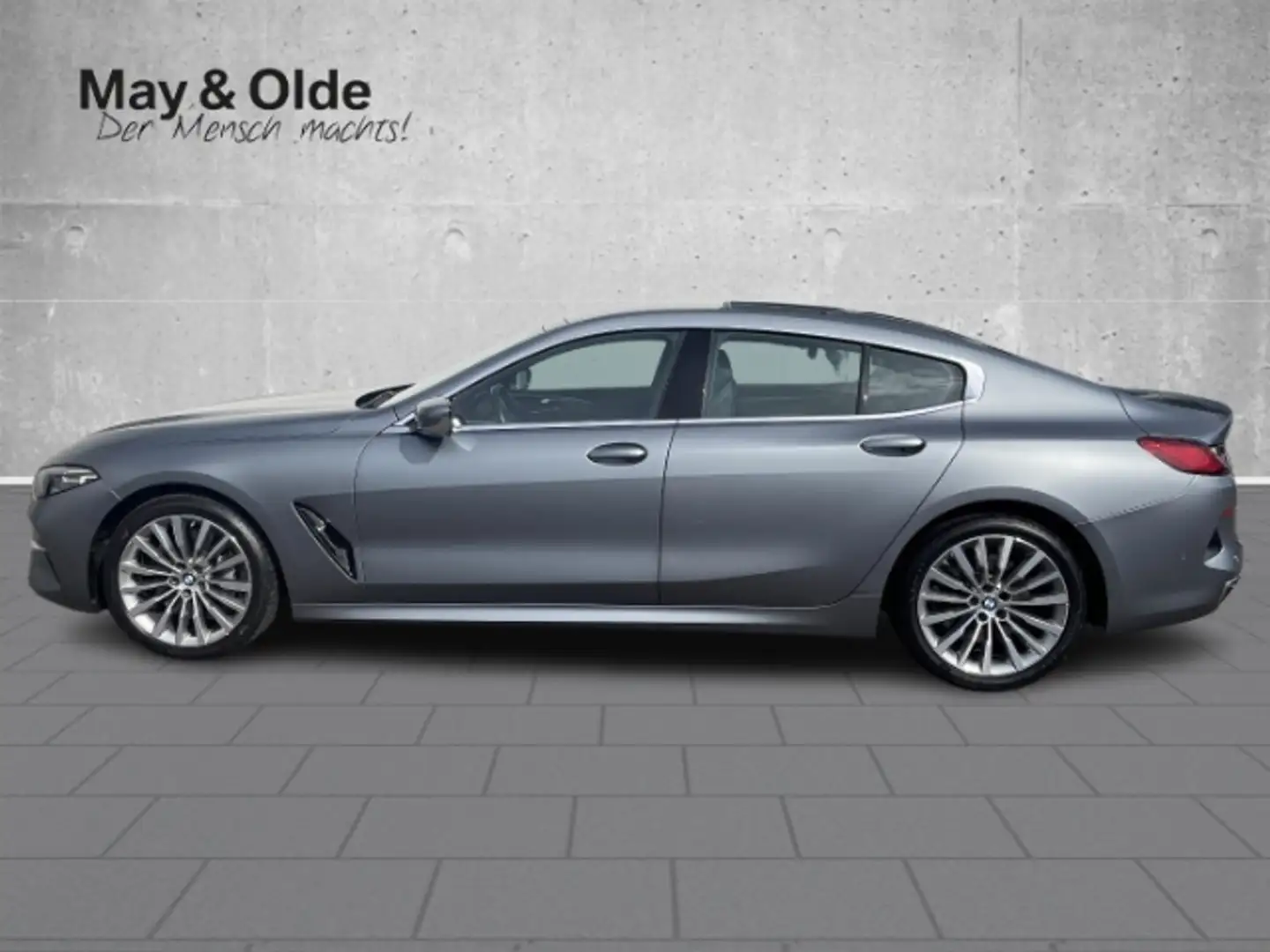 BMW 840 d Gran Coupe xDrive LED Navi Pano HuD Leder Blau - 2