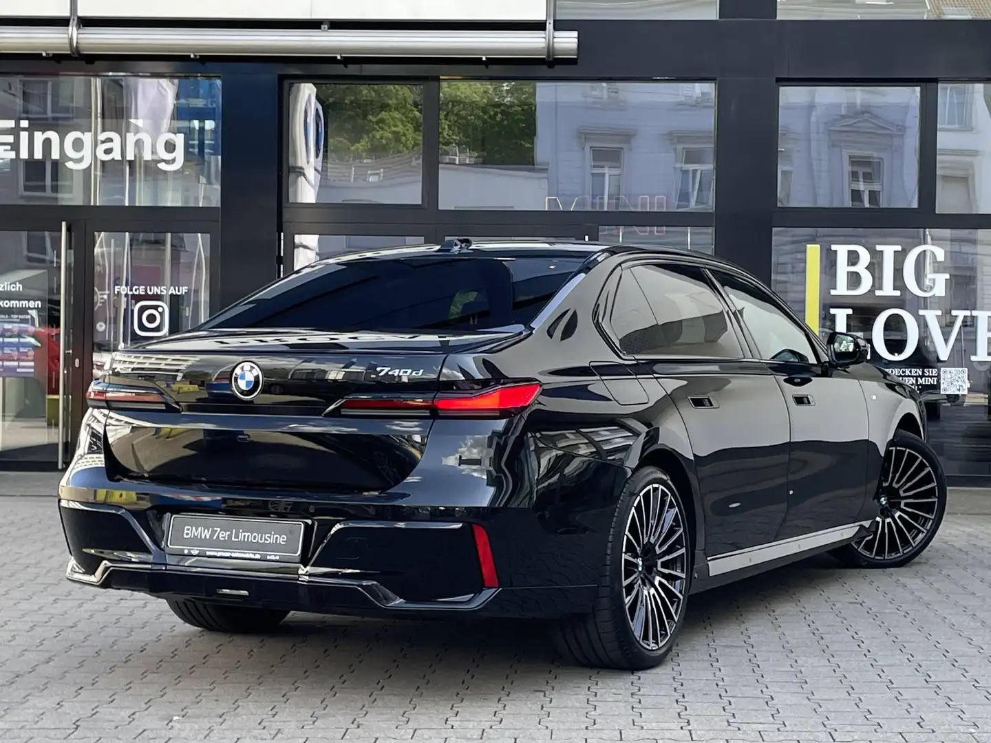 BMW 740 d xDrive M Sport DA PROF PA PROF SKY TV 21" Schwarz - 2